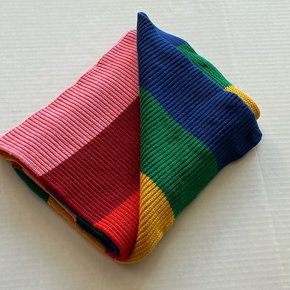 KURT GEIGER LONDON Rainbow Scarf - Picture 4 of 10